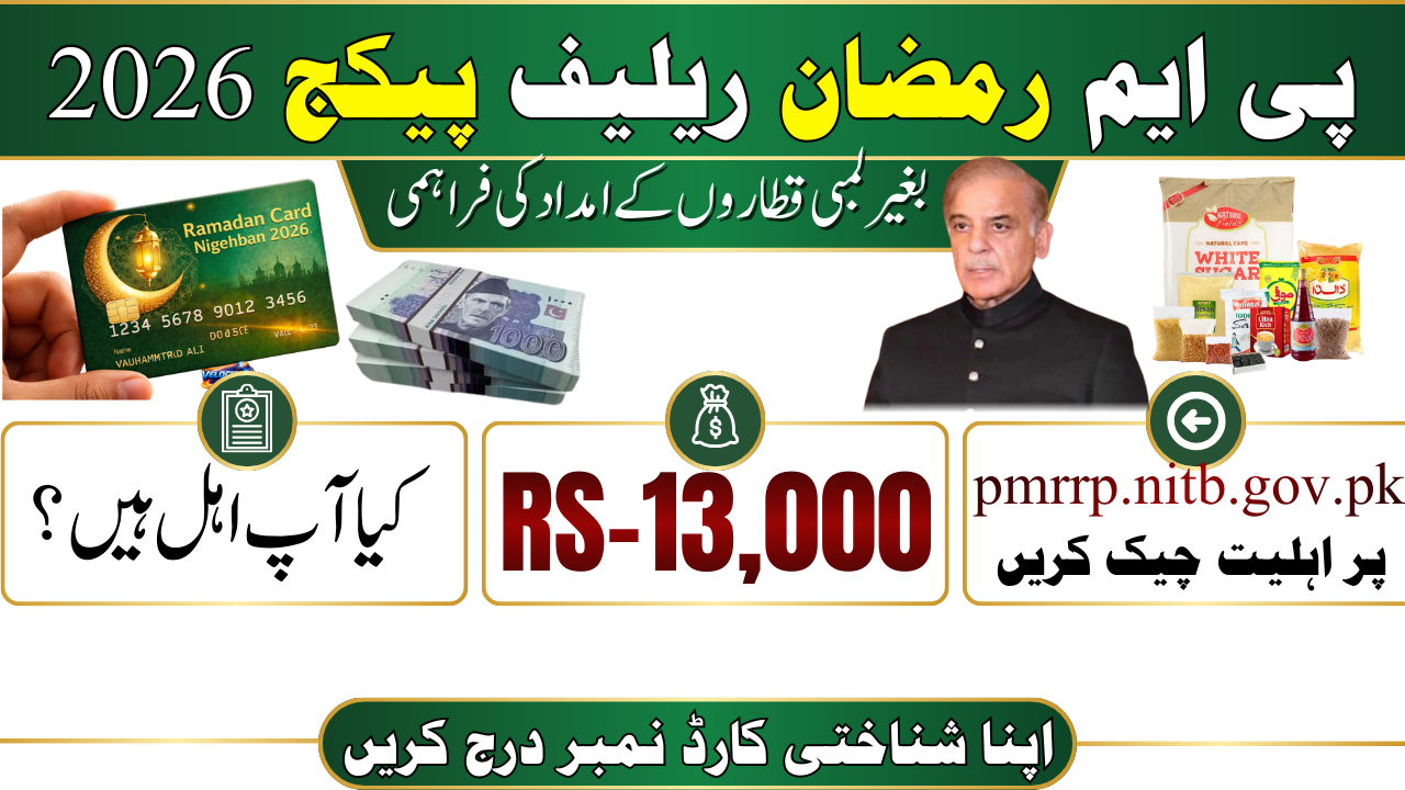 pmrrp.nitb.gov.pk PM Ramzan Relief Package