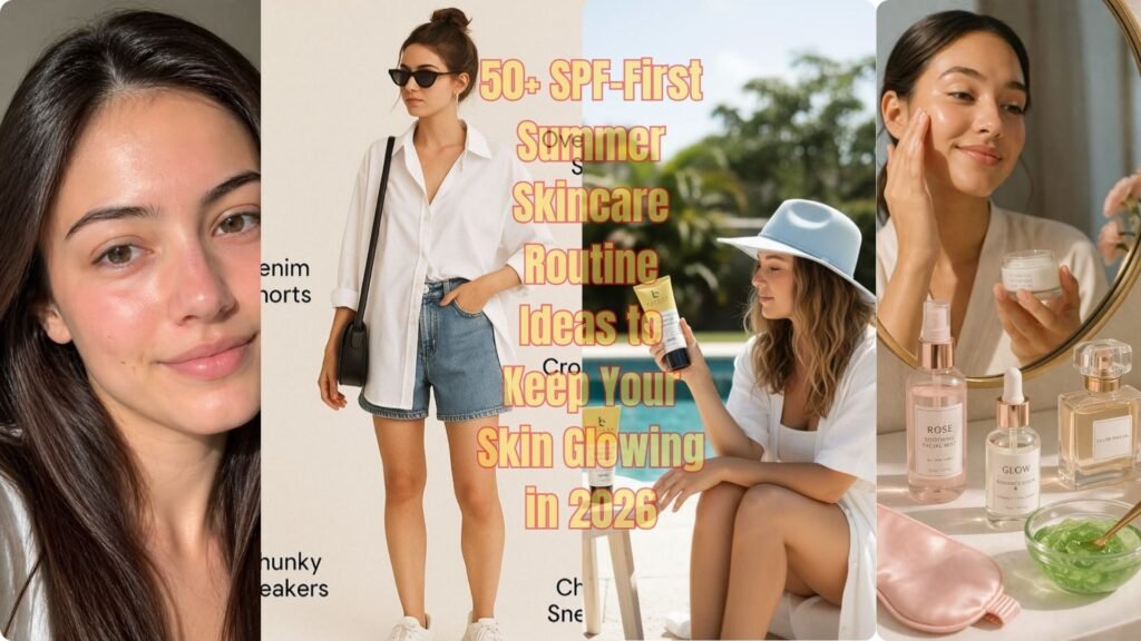SPF-First Summer Skincare Routine Ideas