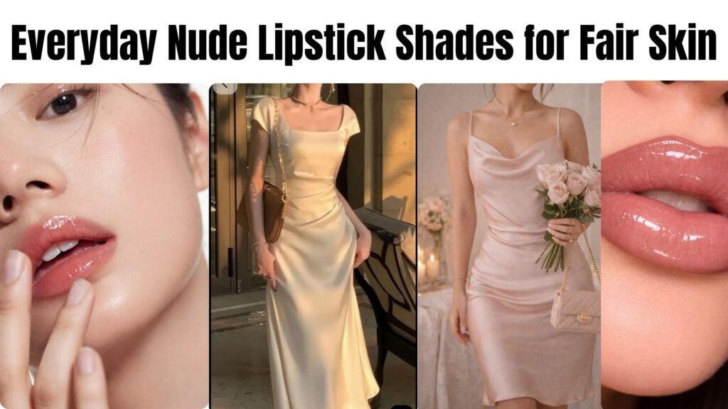 Everyday Nude Lipstick Shades for Fair Skin