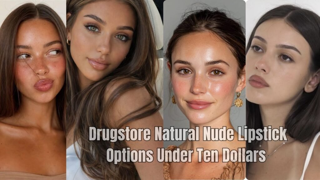 Drugstore Natural Nude Lipstick Options Under Ten Dollars