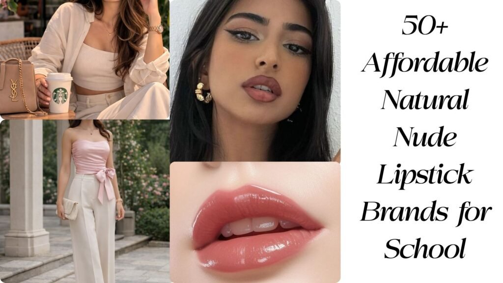 Affordable Natural Nude Lipstick Brands for School