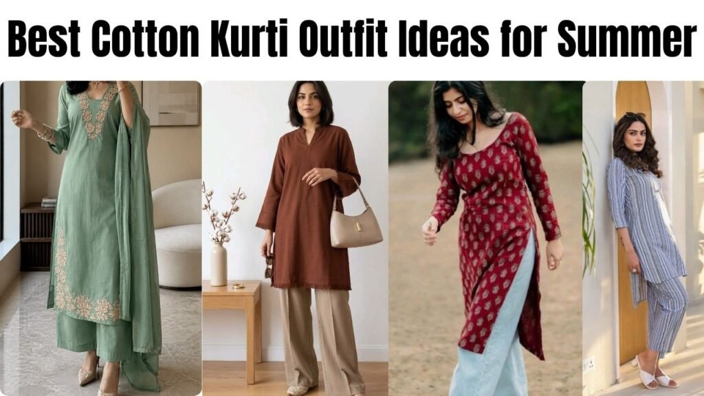 Best Cotton Kurti Outfit
