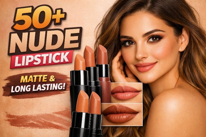 50+ Matte Natural Nude Lipstick Shades That Stay All Day