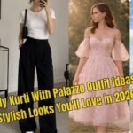 Trendy Kurti With Palazzo Outfit Ideas