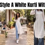 How To Style A White Kurti With Jeans
